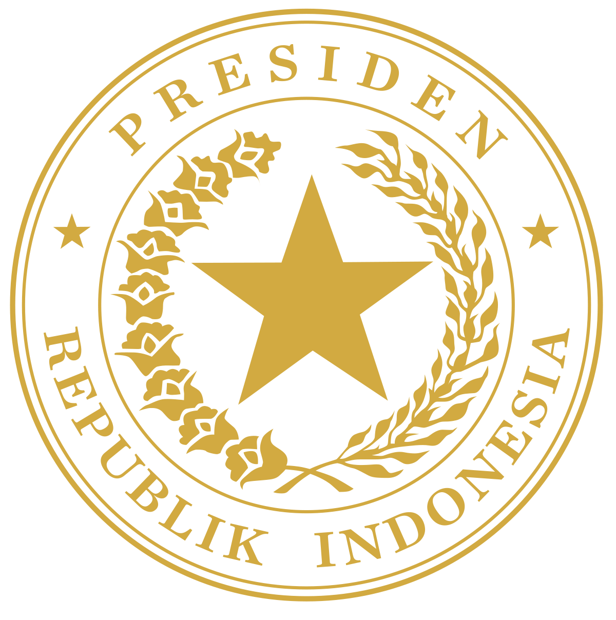 Logo Presiden RI Sesuai Aturan