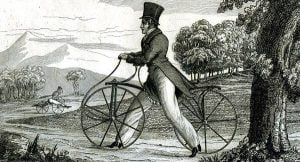 Sepeda Pertama Dunia Karya Karls Drais