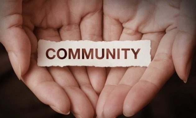 Daftar konsep daripada organisasi komunitas