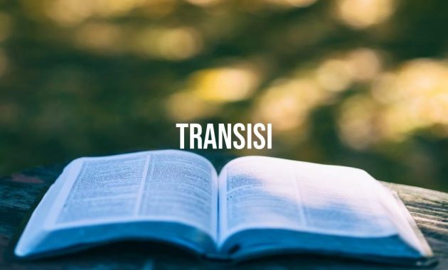 Definisi istilah transisi