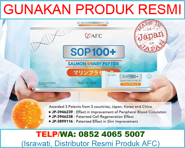 Distributor Resmi AFC Salmon Ovary Peptide