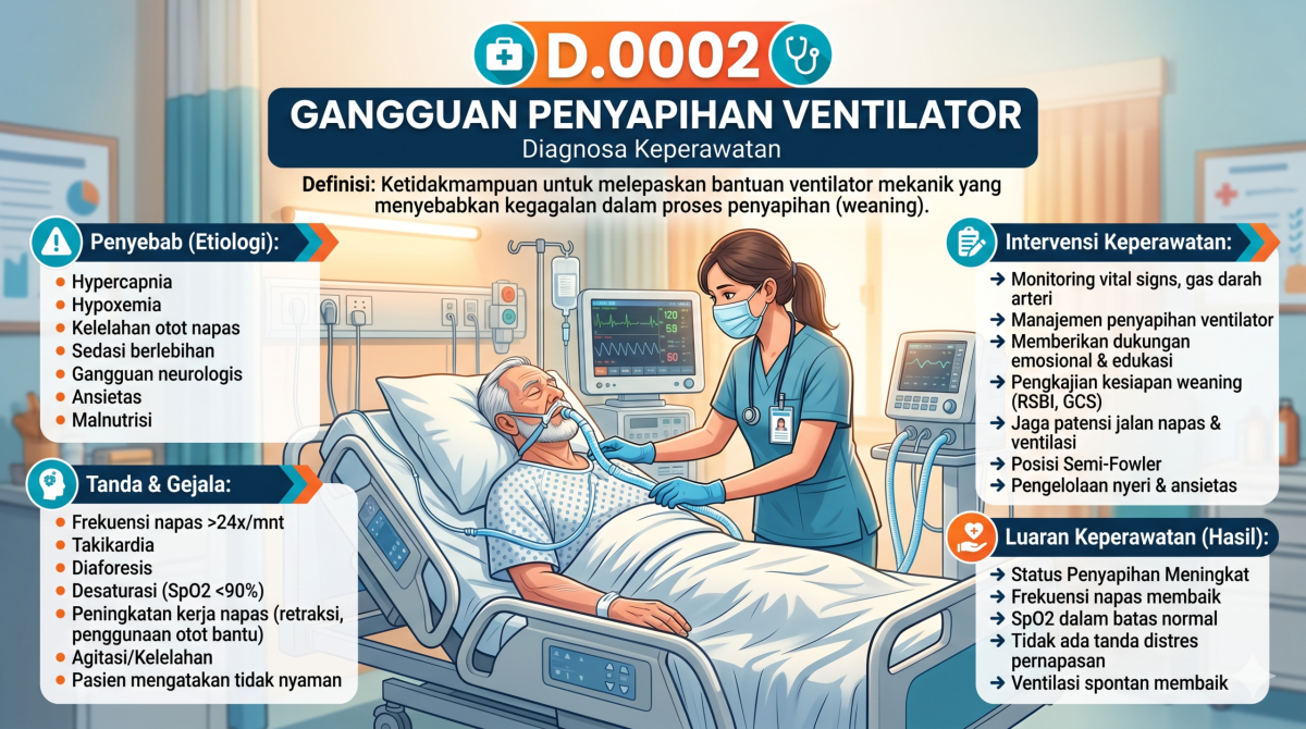 Gangguan Penyapihan Ventilator D.0002