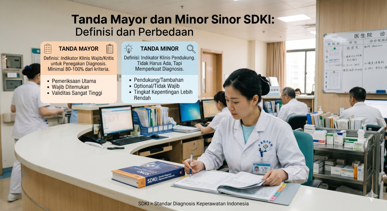 Tanda Mayor dan Minor dalam SDKI